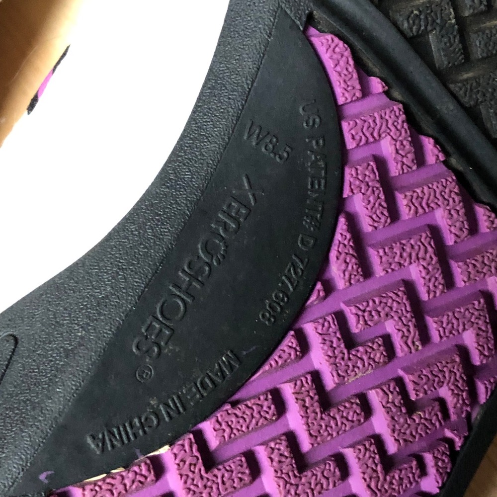 Xero Shoes Prio Womens 8.5 Barefoot Shoes Grey Purple Minimalist Running Outdoor - Picture 12 of 16